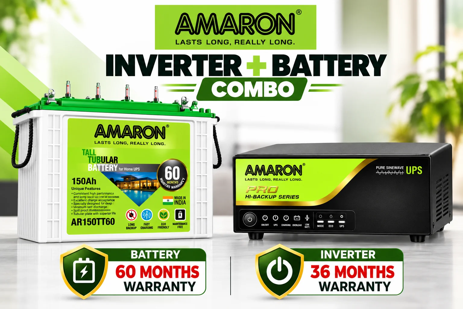 Amaron Current TT 150Ah + HB01200AP – photo 1 of 2