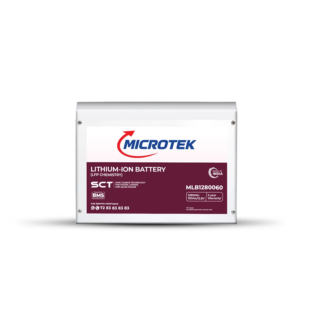 Microtek Lithium-Ion 100Ah Battery – photo 1 of 4